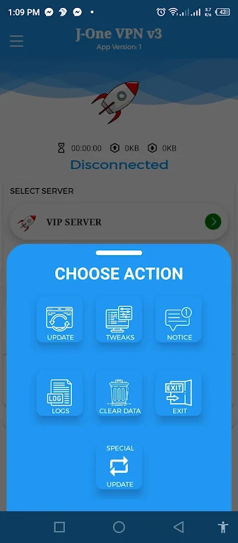 J-ONE VPN Screenshot2