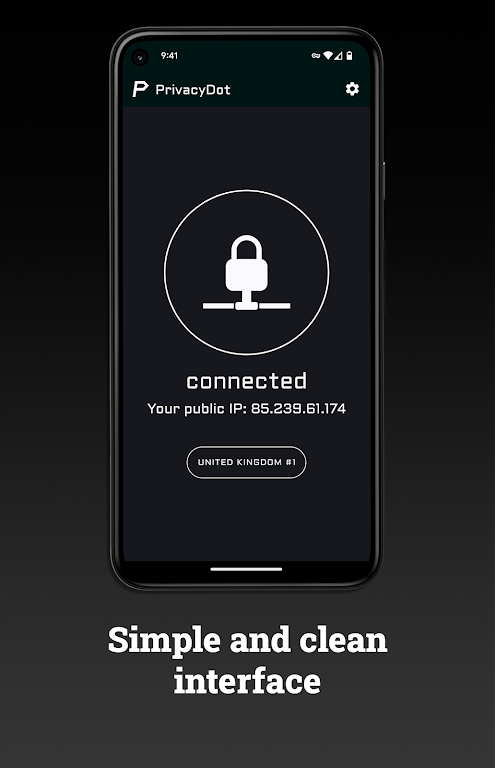 PrivacyDot VPN Screenshot1