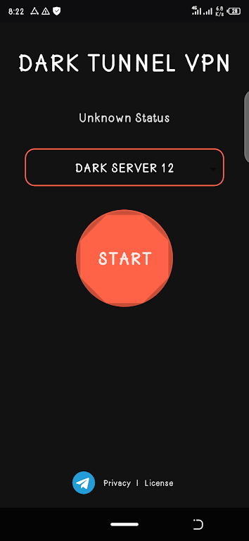 DARK TUNNEL VPN Screenshot2