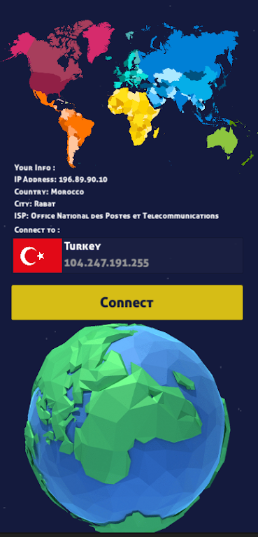 VPN Türkiye - IP for Türkiye Screenshot2