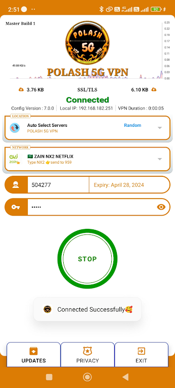 POLASH 5G VPN Screenshot3