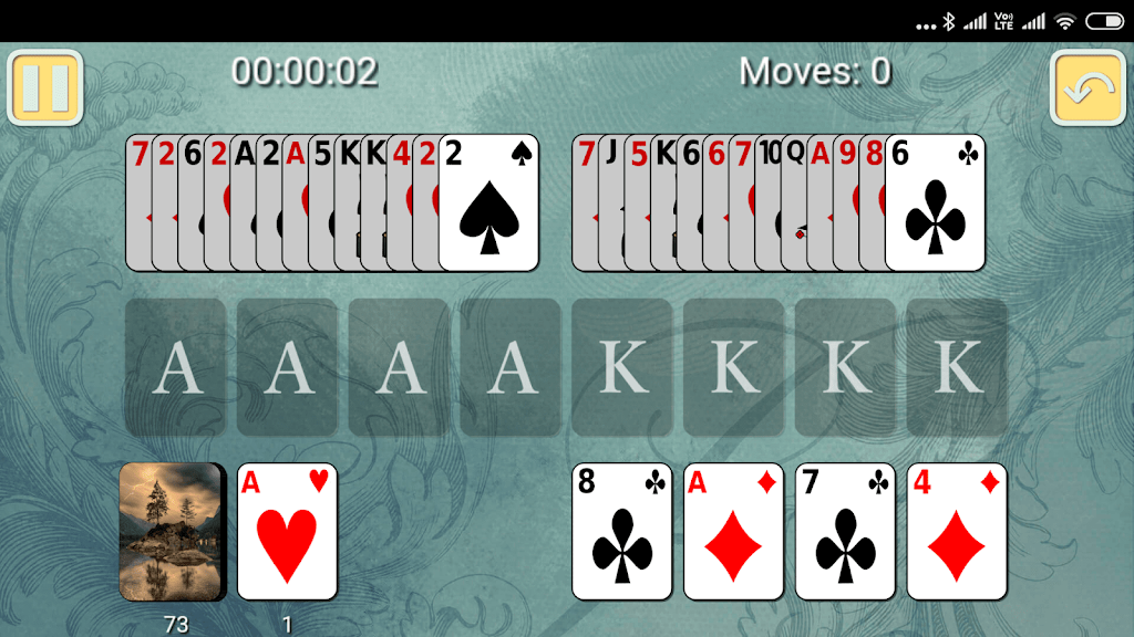 Aces and Kings Solitaire Screenshot2