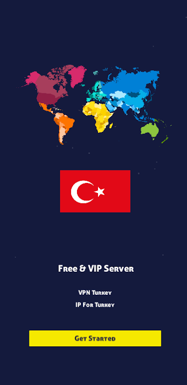 VPN Türkiye - IP for Türkiye Screenshot1