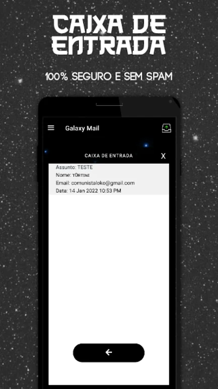 Email Temporário - Galaxy Mail Screenshot3