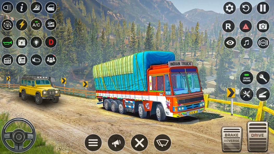 USA Truck Long Vehicle Offline Mod Screenshot4