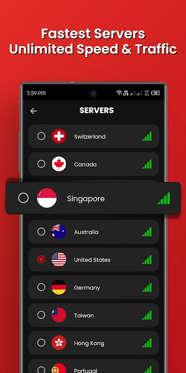 Singapore VPN - Ultimate VPN Screenshot3