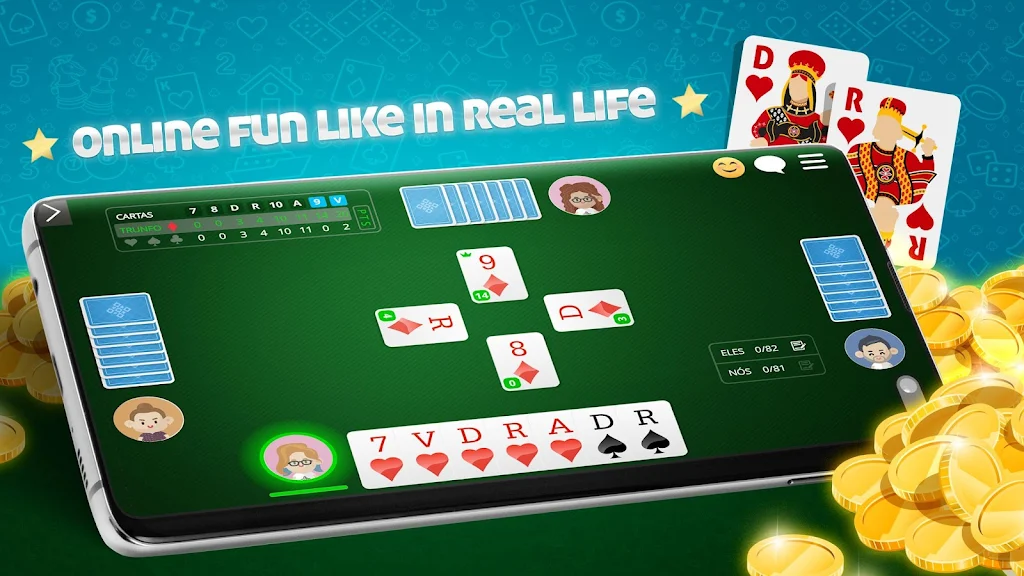 Belote Online - Card Game Screenshot1