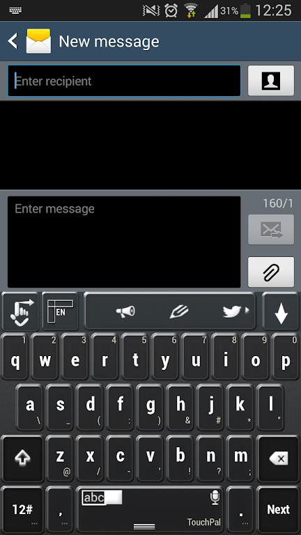 Dark Keyboard Screenshot1