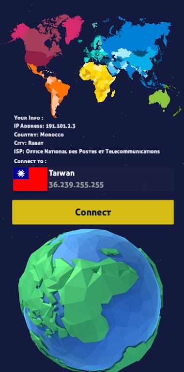 VPN Taiwan - IP for Taiwan Screenshot2