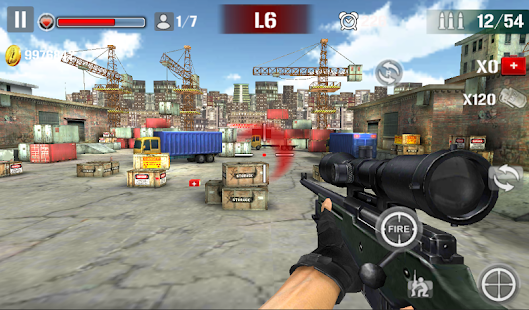 Sniper Shoot Fire War Mod Screenshot2