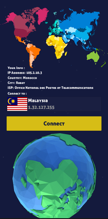 VPN Malaysia - IP for Malaysia Screenshot2