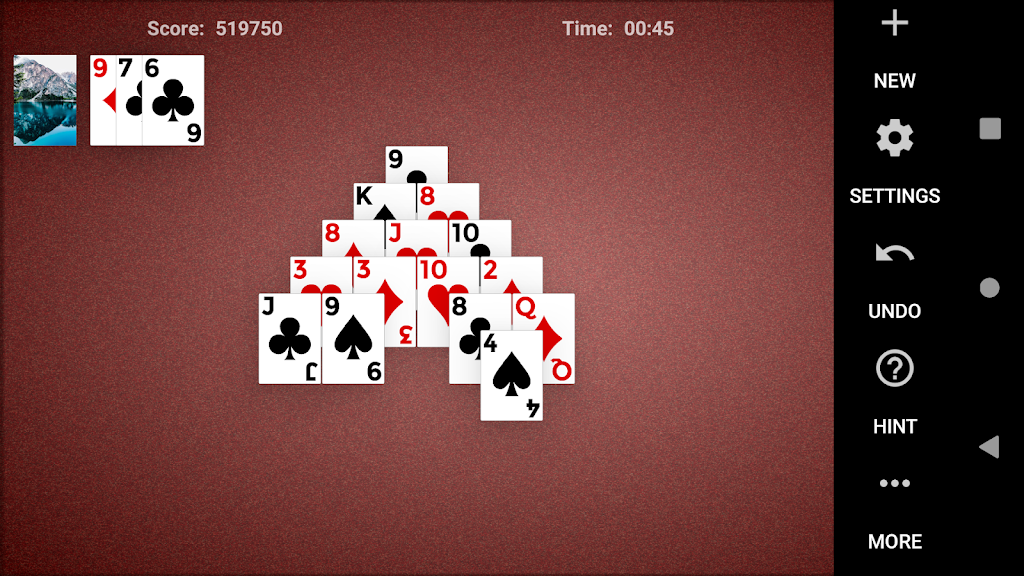 Pyramid 13: Pyramid Solitaire Screenshot3