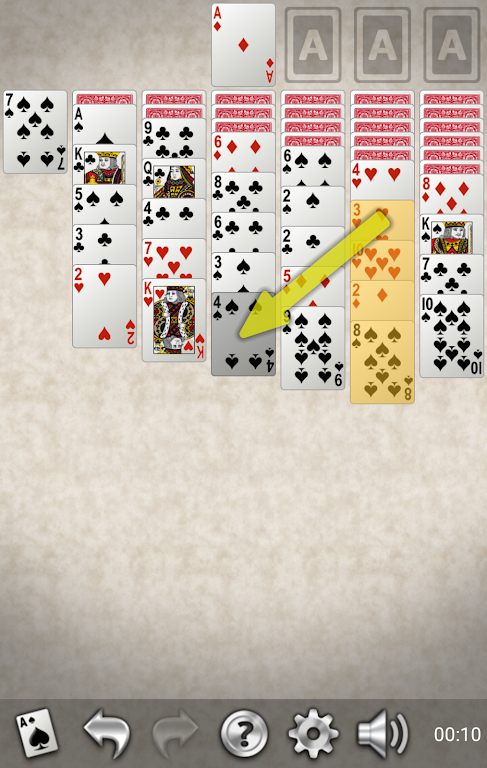 Yukon Gold Solitaire Demo Screenshot3