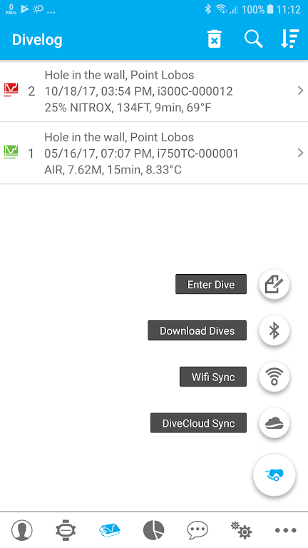 DiverLog+ Screenshot2