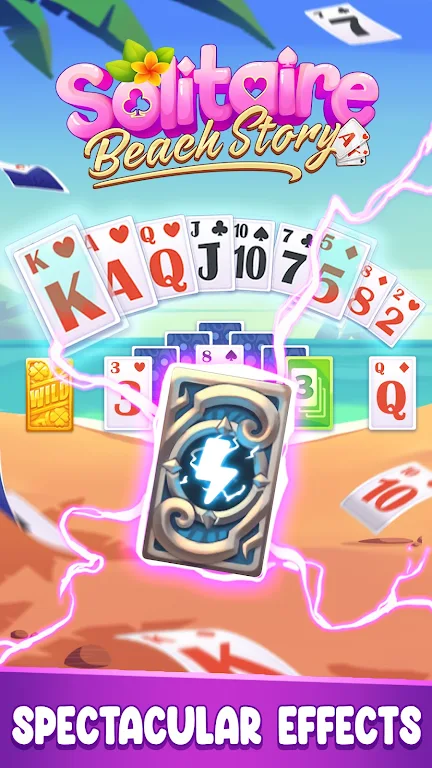 Solitaire Beach Story Screenshot3