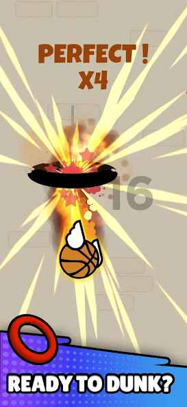 Flappy Dunk Mod Screenshot1