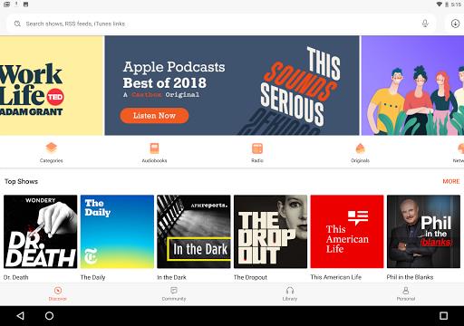 CastBox - Free Podcast & Audio Screenshot1