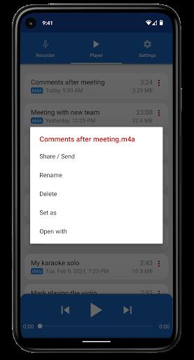 Voice Recorder Vox Screenshot2