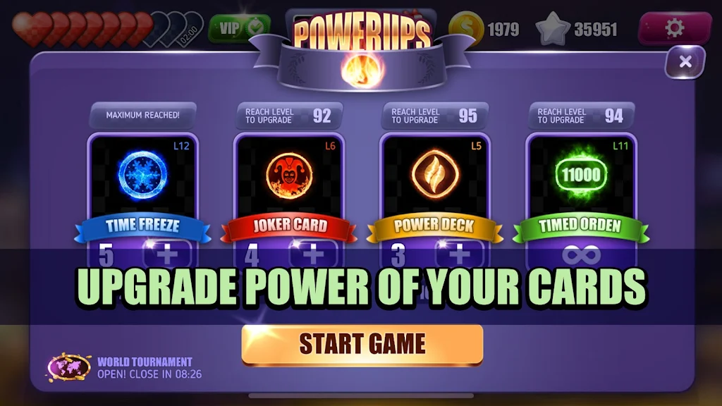 Solitaire Towers Tournaments Screenshot2