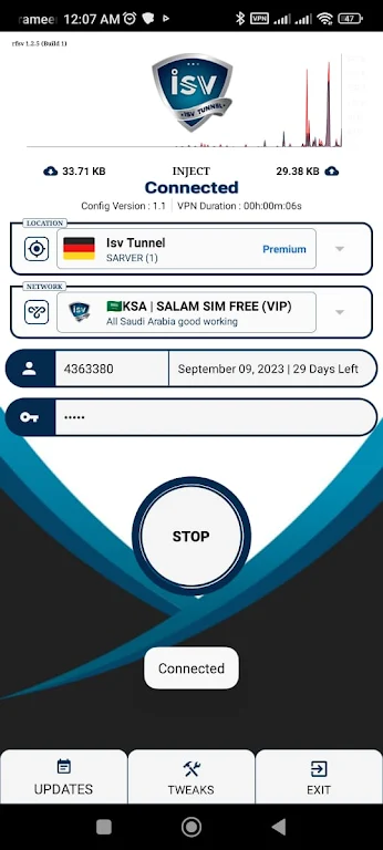 isv Tunnel VPN Screenshot4