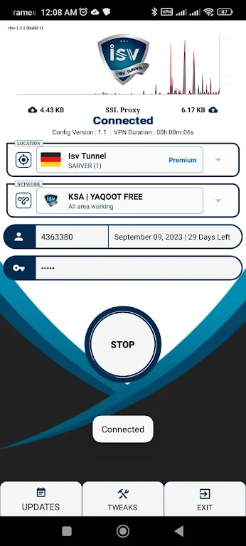 isv Tunnel VPN Screenshot3