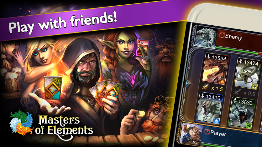 Masters of Elements－Online CCG APK Download for Mobile Game - 51wma