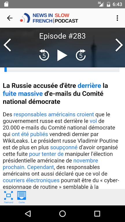 News in Slow French Screenshot2