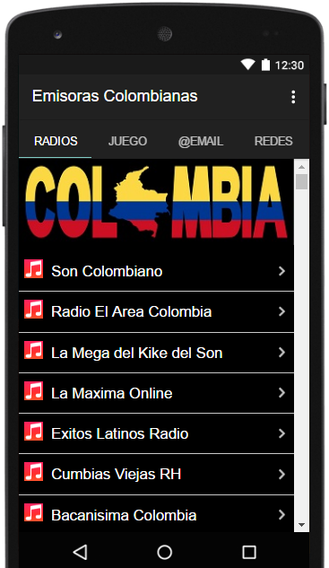 Radio Colombia - Emisoras Colo Screenshot4