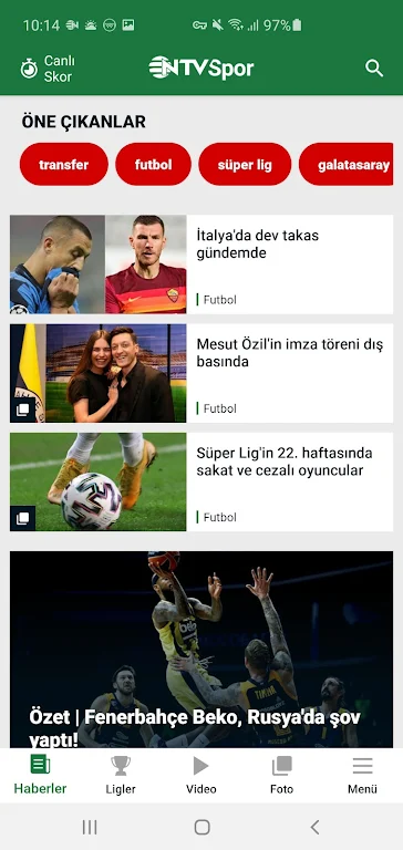 NTV Spor - Sporun Adresi Screenshot2