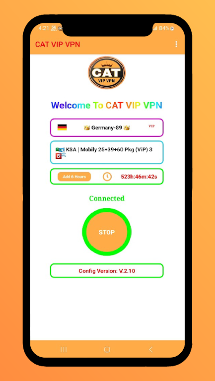 CAT VIP VPN - Super Fast Net Screenshot3