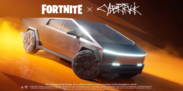 Tesla Cybertruck Coming to Rocket League and Fortnite News