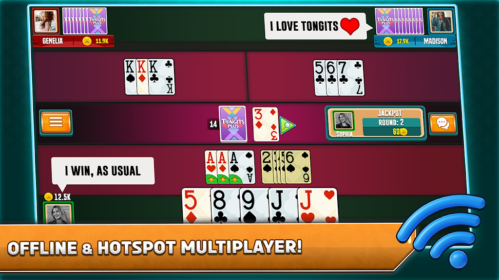 Tongits Plus - Card Game Screenshot1