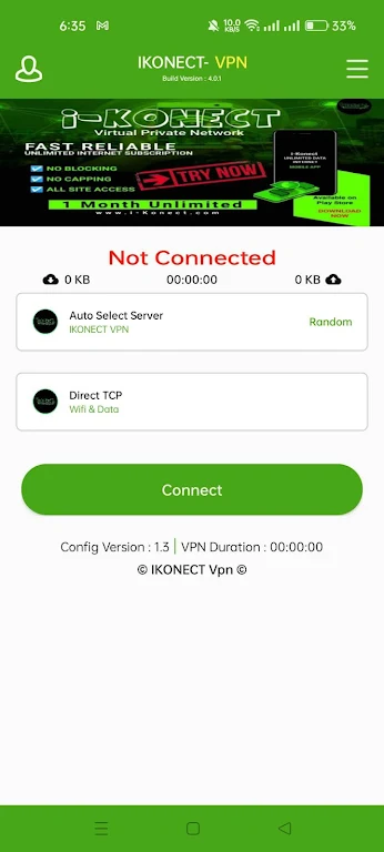 IKONECT VPN Screenshot1