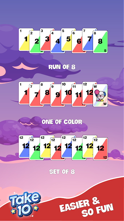 Take 10: Phase Card Game Screenshot3