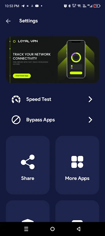 Loyal VPN -Secure & Fast Proxy Screenshot4