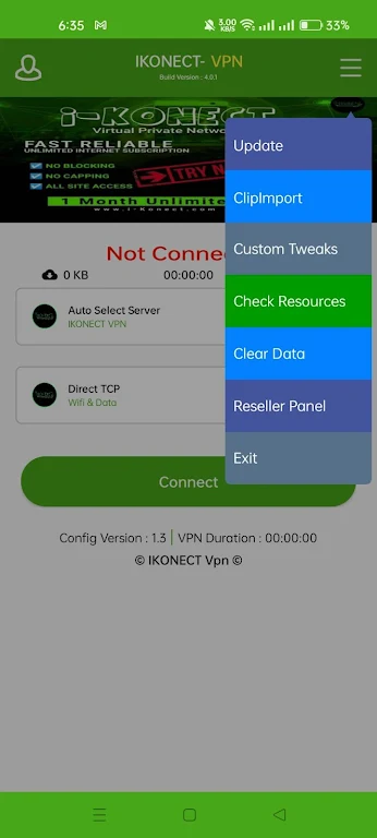 IKONECT VPN Screenshot2