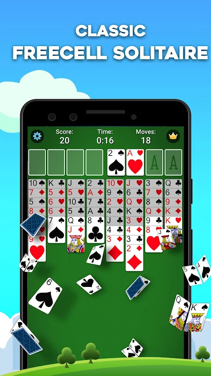 FreeCell Solitaire: Card Games Screenshot1