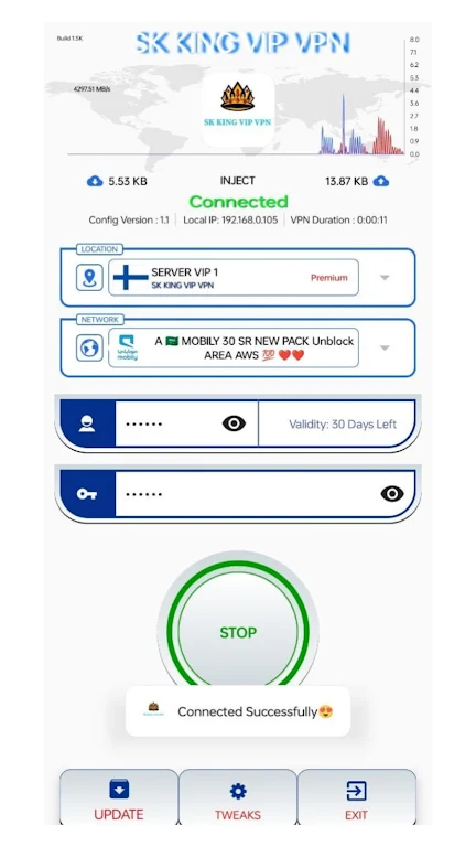 SK KING VIP VPN Screenshot4