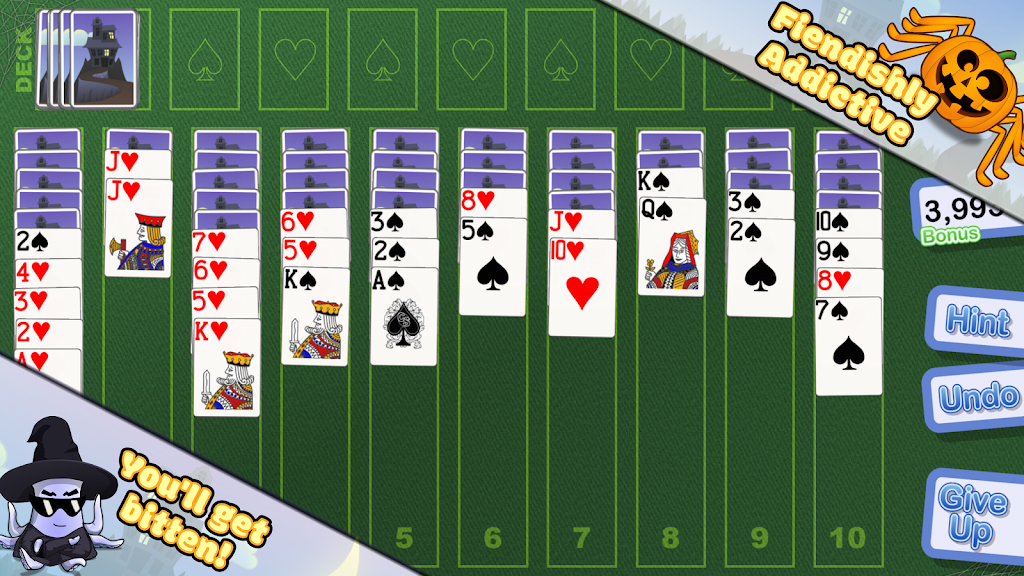 Crystal Spider Solitaire Screenshot3