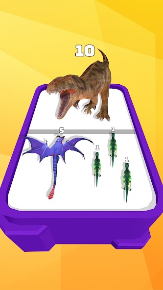 Merge Dinosaurs Battle Fight Mod Screenshot3