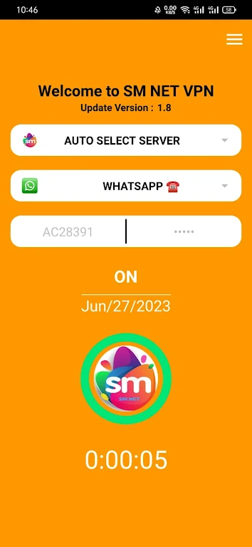 SM NET VPN - Fast & Secure Screenshot3