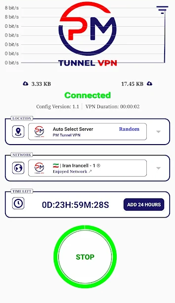 PM TUNNEL VPN - Fast & Secure Screenshot2