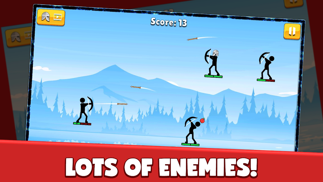 Sticks Archer : Arrow Master Mod Screenshot1