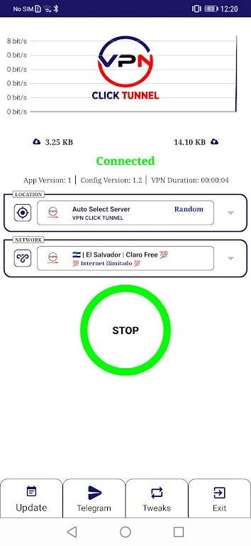 VPN CLICK TUNNEL Screenshot1