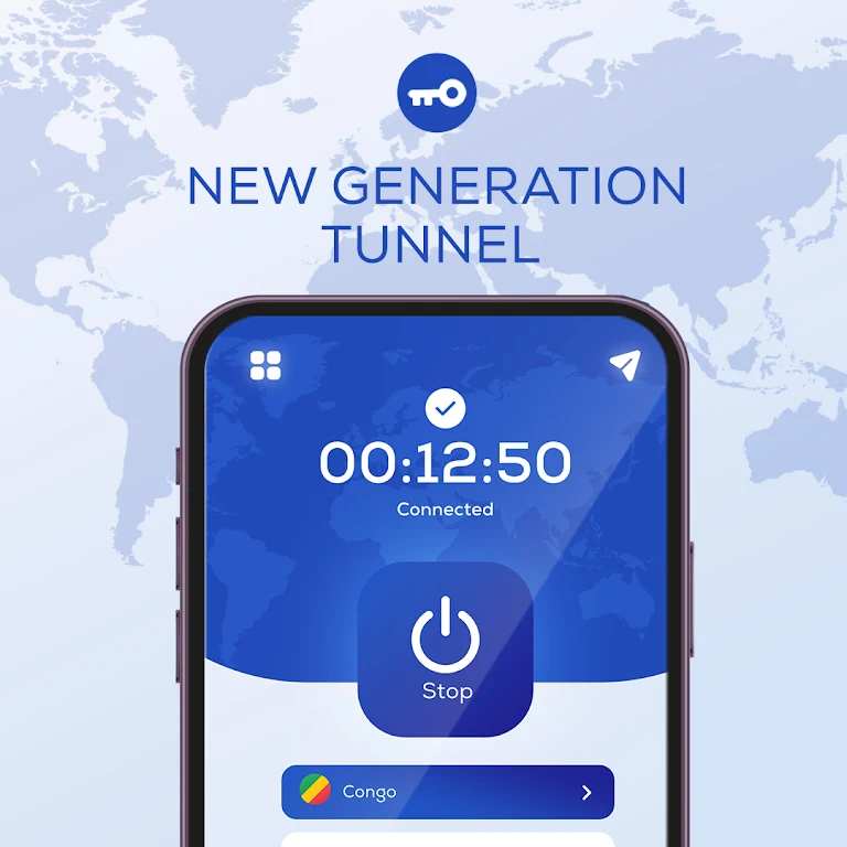 Blue VPN - فیلتر شکن آمریکایی Screenshot4