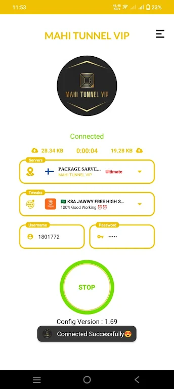 Mahi Tunnel Vip - Fast vpn Screenshot4