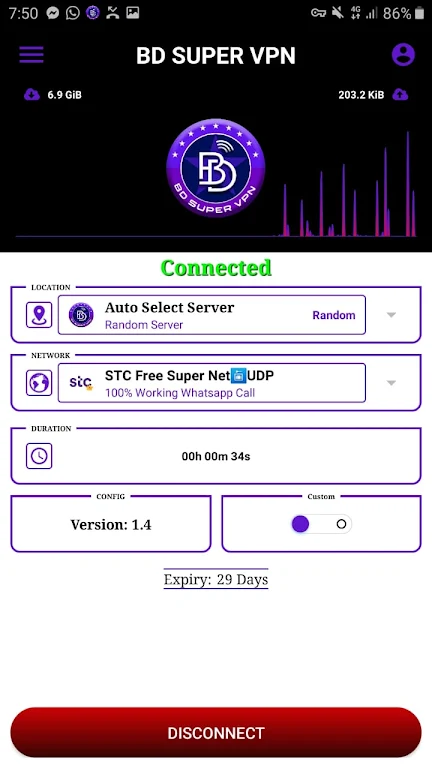 BD SUPER VPN Screenshot1