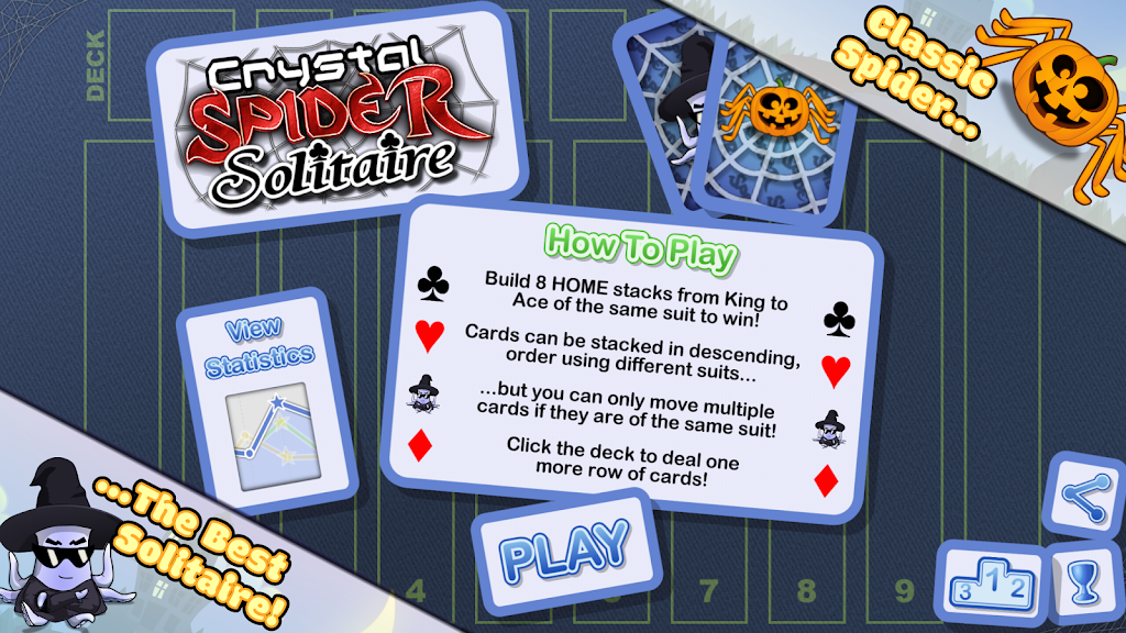 Crystal Spider Solitaire Screenshot2