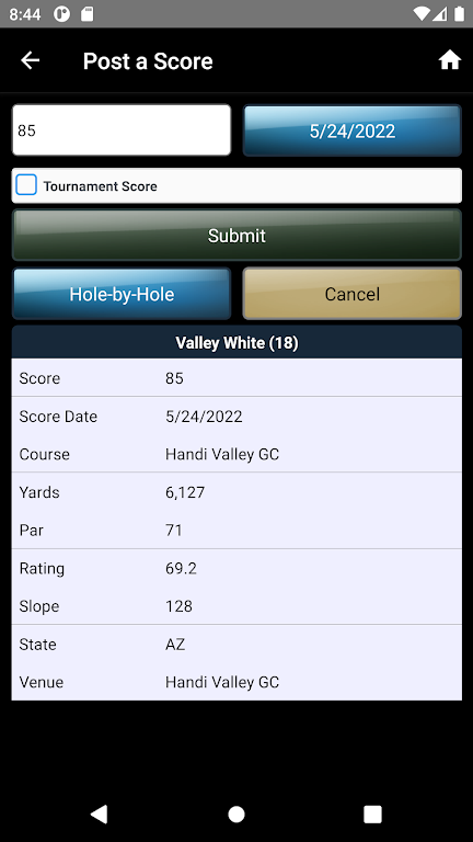 Golf Mobile Network Screenshot1