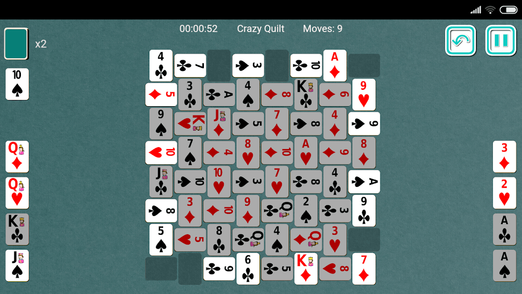 Crazy Quilt Solitaire Screenshot3